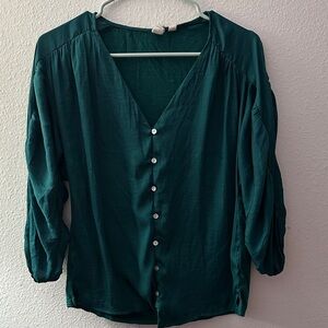 Dolan green Blouse with buttons